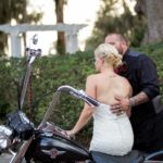 Harley Davidson Halloween Wedding at Cypress Grove Estate House