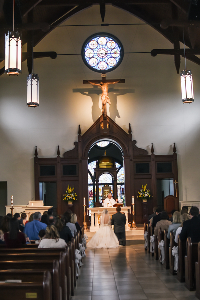 Corpus Christie Catholic Church alter in Celebration, FL 